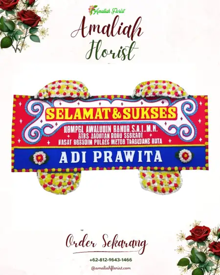 Papan Bunga Ucapan Selamat Ujung Sabbang