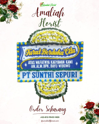 Papan Bunga Duka di Ujung Sabbang